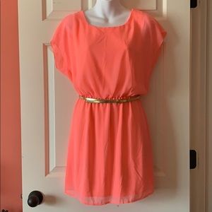 City Triangles | Coral Dress